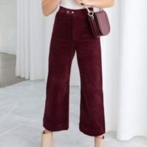 & Other Stories Wide Leg Pants sz 2